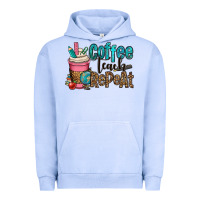 Pigment Grape Ice coffee teach repeat Urban Hoodie - OliviaCreatesArt