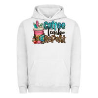 Pigment Lunar Rock coffee teach repeat Urban Hoodie - OliviaCreatesArt