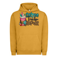Pigment Peanut Butter coffee teach repeat Urban Hoodie - OliviaCreatesArt