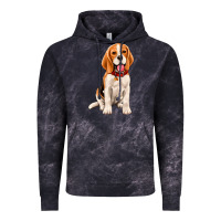 Cloud Black beagle Vintage Hoodie - Artiststas