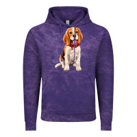 Cloud Purple beagle Vintage Hoodie - Artiststas