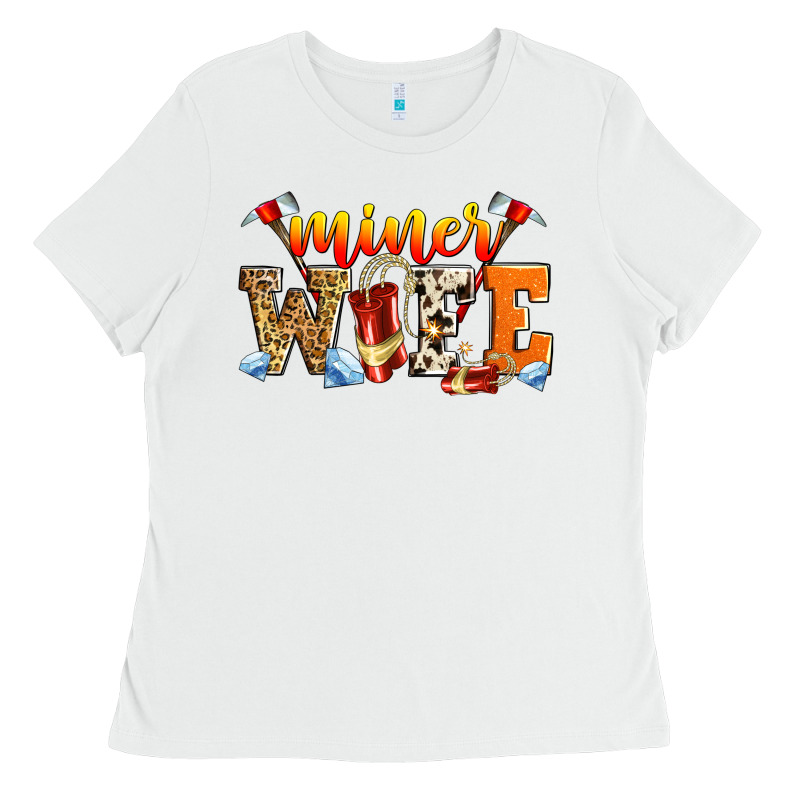 Miner Wife Ladies Tee by Zillion Design Studio | Teevron