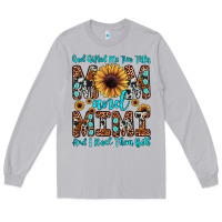 Moon Dust god gifted me two titles mom and mimi  and i rock them both Long Sleeve Tee - JahusDesignShop