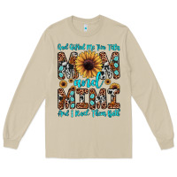 Mushroom god gifted me two titles mom and mimi  and i rock them both Long Sleeve Tee - JahusDesignShop