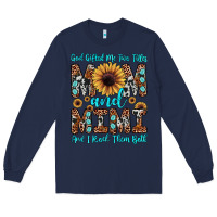 Navy god gifted me two titles mom and mimi  and i rock them both Long Sleeve Tee - JahusDesignShop