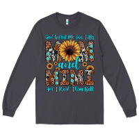 Smoke god gifted me two titles mom and mimi  and i rock them both Long Sleeve Tee - JahusDesignShop