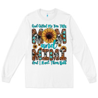 White god gifted me two titles mom and mimi  and i rock them both Long Sleeve Tee - JahusDesignShop