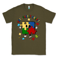 Army Green one puzzle bougie Classic Tee - MaliasSmallBusiness
