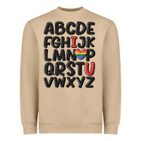 Mushroom pride alphabet Heavyweight Sweatshirt - MaliasSmallBusiness