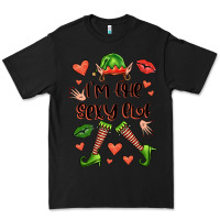 Black im the sexy elf Premium Tee - FaDigitalArtStudio