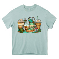Arona fishing coffee cups Heavy Core Tee - Zillion Design Studio