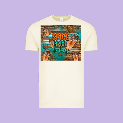 Spice Spice Baby Pumpkin Spice Latte Vintage Tee Designed By Jasminsmagicworld