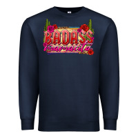 Navy Badass Mamacita Premium Sweatshirt - texasbilliewilder