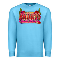 Ocean Blue Badass Mamacita Premium Sweatshirt - texasbilliewilder