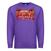 Purple Badass Mamacita Premium Sweatshirt - texasbilliewilder