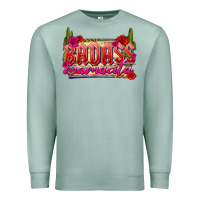 Seafoam Badass Mamacita Premium Sweatshirt - texasbilliewilder