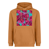 Meerkat breast cancer seamless pattern Heavyweight Hoodie - texasbilliewilder