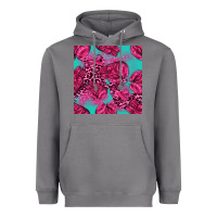 Storm breast cancer seamless pattern Heavyweight Hoodie - texasbilliewilder