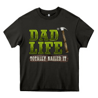 Asphalt dad lıfe totally naıled it Heavy Core Tee - BarkalooDesign