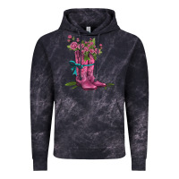 Cloud Black valentines day western boots and roses Vintage Hoodie - AdoDesignShop