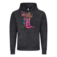 Vintage Black valentines day western boots and roses Vintage Hoodie - AdoDesignShop