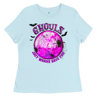 Baby Blue Ghouls Just Wanna Have Fun Ladies Tee - texasbilliewilder