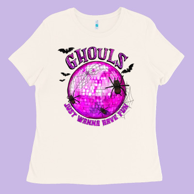 Ghouls Just Wanna Have Fun Ladies Tee Designed By Texasbilliewilder