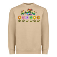 Mushroom hello spring Heavyweight Sweatshirt - MaliasSmallBusiness
