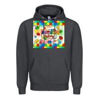 Smoke autism mom Zipper Hoodie - LillyAllenDesigns