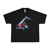Black Telehandler Urban Heavy Tee - LillyAllenDesigns