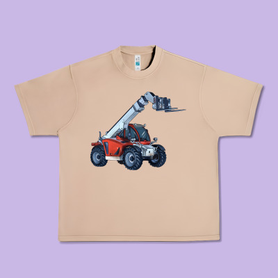 Telehandler Urban Heavy Tee Designed By Lillyallendesigns