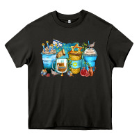 Asphalt hanukkah coffee cups Heavy Core Tee - Zillion Design Studio