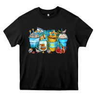 Black hanukkah coffee cups Heavy Core Tee - Zillion Design Studio