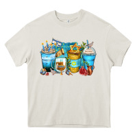 Cream hanukkah coffee cups Heavy Core Tee - Zillion Design Studio