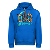 Cobalt western dog groomer Urban Hoodie - OliviaCreatesArt