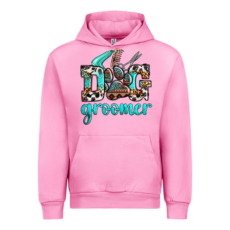 Western Dog Groomer Urban Hoodie by OliviaCreatesArt | Teevron