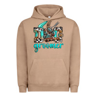 Pigment Burro western dog groomer Urban Hoodie - OliviaCreatesArt