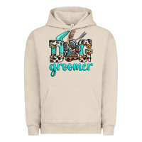 Pigment French Oak western dog groomer Urban Hoodie - OliviaCreatesArt
