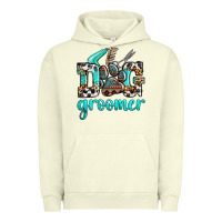 Pigment Pistachio western dog groomer Urban Hoodie - OliviaCreatesArt