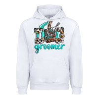 White western dog groomer Urban Hoodie - OliviaCreatesArt