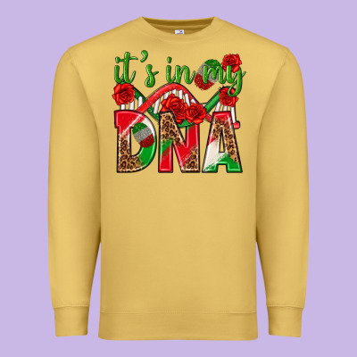 It's In My Dna Mexico Premium Sweatshirt Designed By Texasbilliewilder