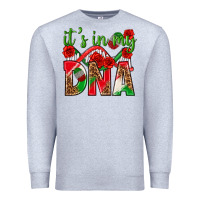 Heather Grey It's In My Dna Mexico Premium Sweatshirt - texasbilliewilder