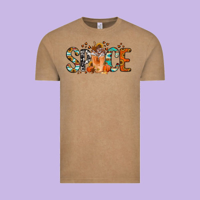 Pumpkin Spice Latte Vintage Tee Designed By Jasminsmagicworld