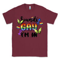 Burgundy sounds gay i'm in Classic Tee - MaliasSmallBusiness