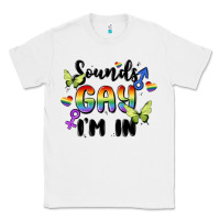 White sounds gay i'm in Classic Tee - MaliasSmallBusiness