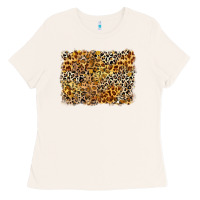 Bone leopard background Ladies Tee - Zillion Design Studio