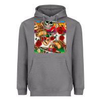 Storm mexican  seamless pattern Heavyweight Hoodie - texasbilliewilder