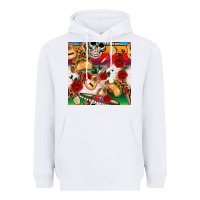 White mexican  seamless pattern Heavyweight Hoodie - texasbilliewilder