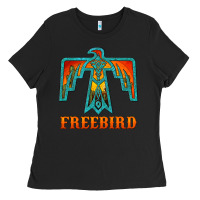 Black thunderbird freebird Ladies Tee - JahusDesignShop