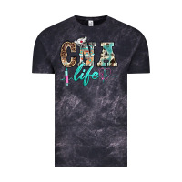 Cloud Black western nurse cna life Vintage Tee - BarkalooDesign